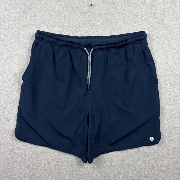 Rhoback Other - Rhoback Grit Gym Shorts Mens XL Blue Athletic Performance Stretch Golf Lined 7"